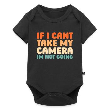 Fotograf Fotografie Kamera - Baby Premium Kurzarmbody - Schwarz - Vorne