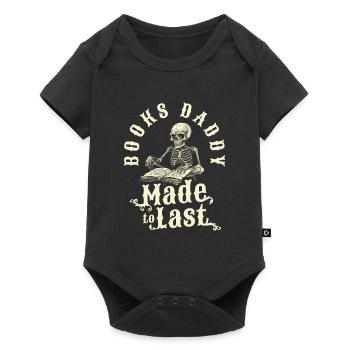 Book Bookworm Bookworm Skeleton - Baby Premium short-sleeve bodysuit - black - Front