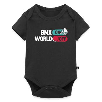Bmx Bmx Biker Bmx On World Off - Baby Premium short-sleeve bodysuit - black - Front