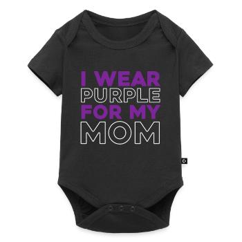 Alzheimer's Memories Matter - Baby Premium short-sleeve bodysuit - black - Front