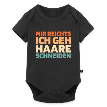 Barber Barbershop - Baby Premium short-sleeve bodysuit - black - Front