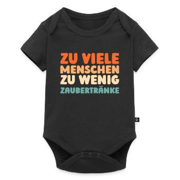 Humour noir - Body à manches courtes Premium Bébé - noir - Devant