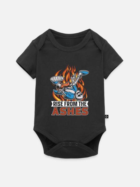 Breakdance Breakdancer Breakdancing - Baby Premium Kurzarmbody - Schwarz