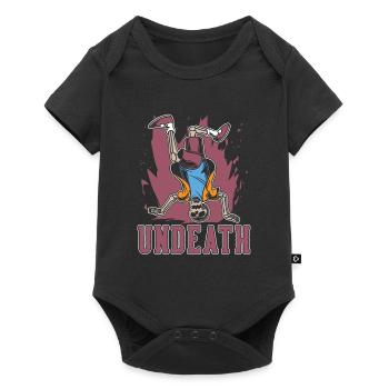 Breakdance Breakdancer Breakdancing Undeath - Body à manches courtes Premium Bébé - noir - Devant