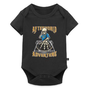 Techno Raver Afterworld Adventure - Body à manches courtes Premium Bébé - noir - Devant