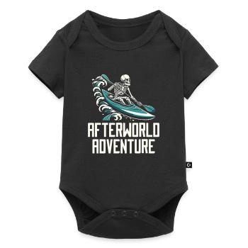 Kayakiste Skeleton Afterworld Adventure - Body à manches courtes Premium Bébé - noir - Devant