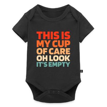 Black Humor Funny Quote Saying - Baby Premium short-sleeve bodysuit - black - Front