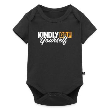 Black Humor Funny Go F Yourself - Baby Premium short-sleeve bodysuit - black - Front