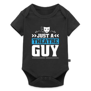 Theatre Actor Just A Theatre Guy - Baby Premium short-sleeve bodysuit - black - Front