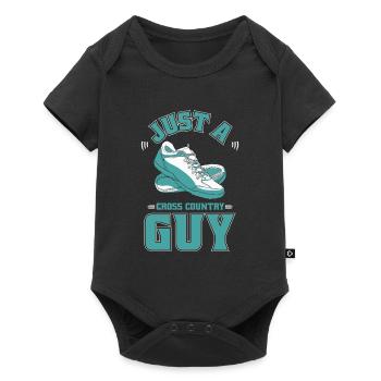 Xc Runner Cross Country Running - Baby Premium short-sleeve bodysuit - black - Front