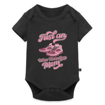 Ultramarathon Just An Ultra Marathon Mom - Baby Premium short-sleeve bodysuit - black - Front