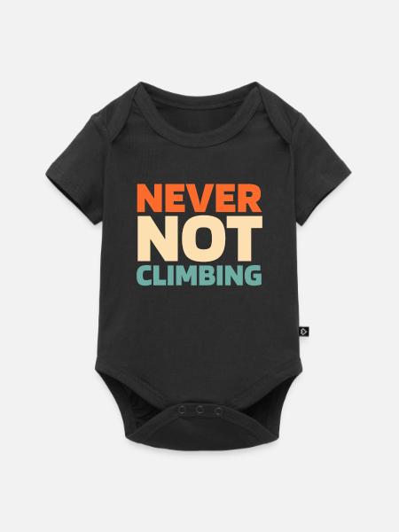 Baumpfleger Baumkletterer Arborist - Baby Premium Kurzarmbody - Schwarz