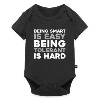 Black Humor Funny Quote Saying - Baby Premium short-sleeve bodysuit - black - Front