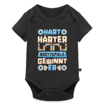 Board Game Board Game - Baby Premium short-sleeve bodysuit - black - Front