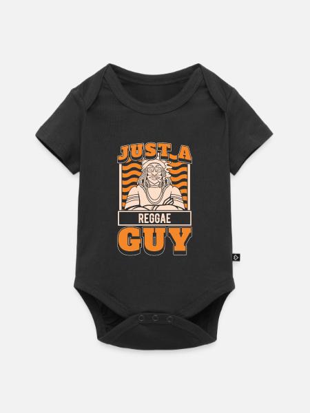 Reggae Just A Reggae Guy - Baby Premium Kurzarmbody - Schwarz