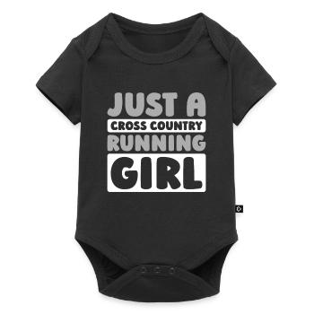 Xc Runner Course de cross-country - Body à manches courtes Premium Bébé - noir - Devant
