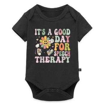 Its A Good Day For Speech Therapy Speech Pathology - Baby Premium short-sleeve bodysuit - black - Front
