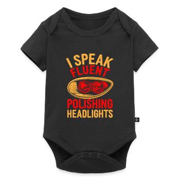 Car detailer - Baby Premium short-sleeve bodysuit - black - Front