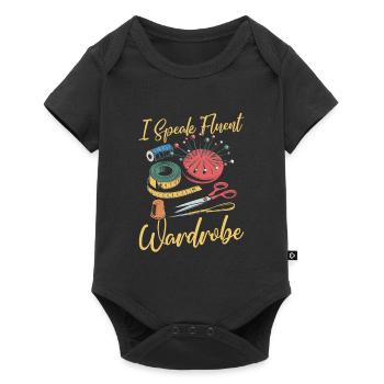 Costume - Body à manches courtes Premium Bébé - noir - Devant