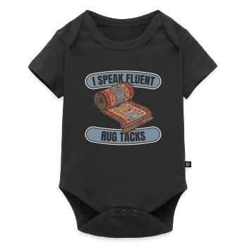 Installateur de tapis - Body à manches courtes Premium Bébé - noir - Devant