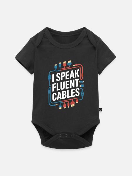 Av Techniker - Baby Premium Kurzarmbody - Schwarz