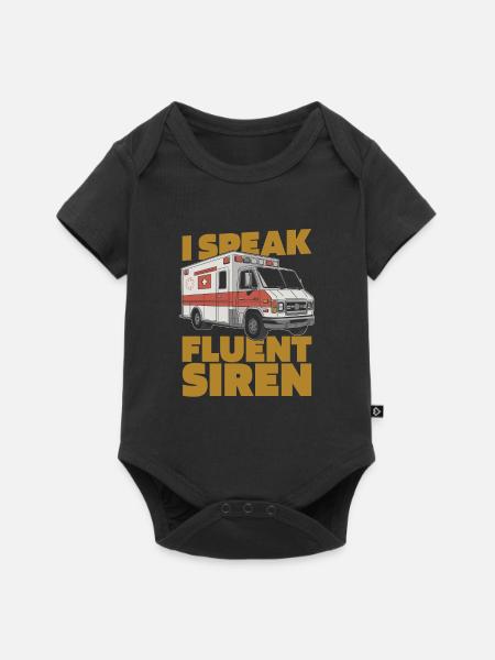 Krankenwagenfahrer - Baby Premium Kurzarmbody - Schwarz