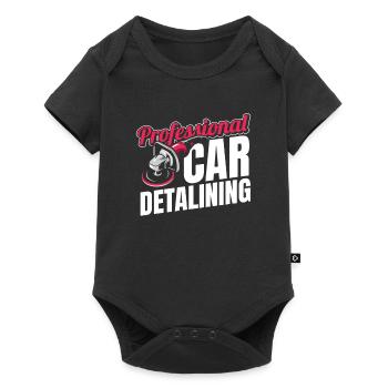 Car detailer - Baby Premium short-sleeve bodysuit - black - Front