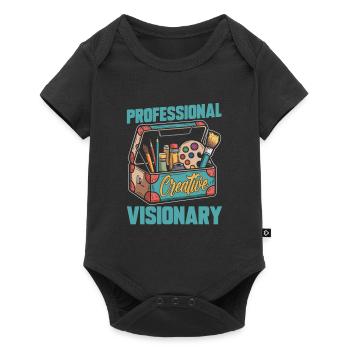 Creative Director - Baby Premium short-sleeve bodysuit - black - Front