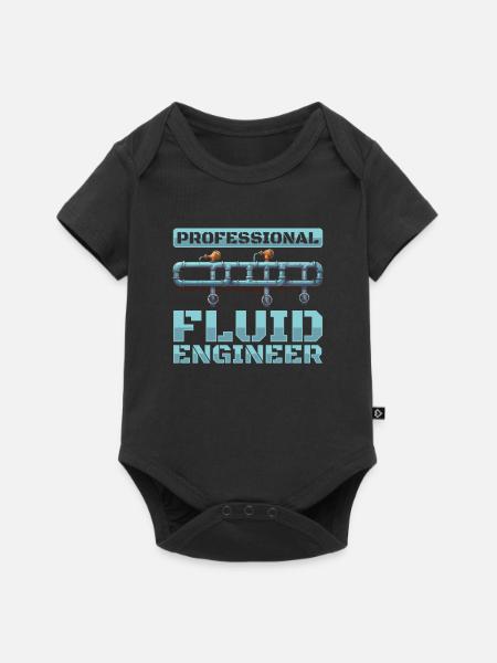 Wasserbauingenieur - Baby Premium Kurzarmbody - Schwarz
