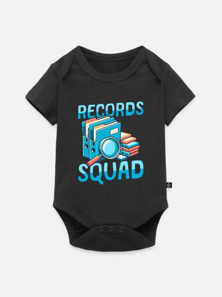 Archivar Kader - Baby Premium Kurzarmbody - Schwarz