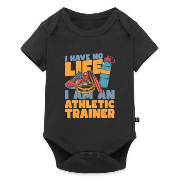 Coach - Baby Premium short-sleeve bodysuit - black - Front