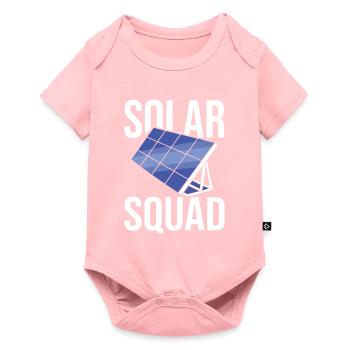 Installateur solaire Kader - Body à manches courtes Premium Bébé - rose - Devant