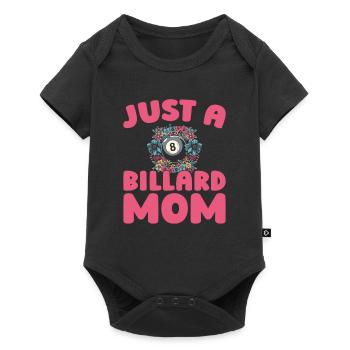 Billard, Just A Billiard Mom - Body à manches courtes Premium Bébé - noir - Devant