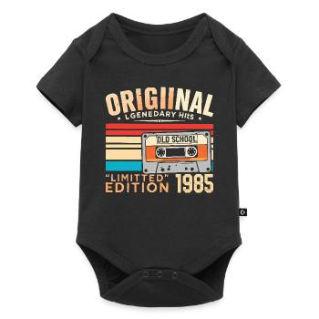 Original 1985, Legendary since 1985 Vintage 1985 - Baby Premium short-sleeve bodysuit - black - Front