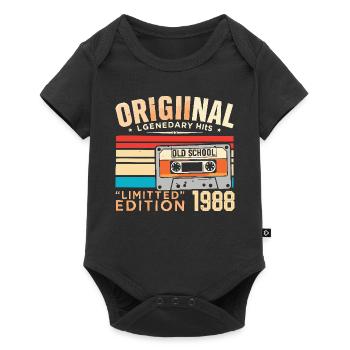 Original 1988, Légendaire depuis 1988 Vintage 1988 - Body à manches courtes Premium Bébé - noir - Devant