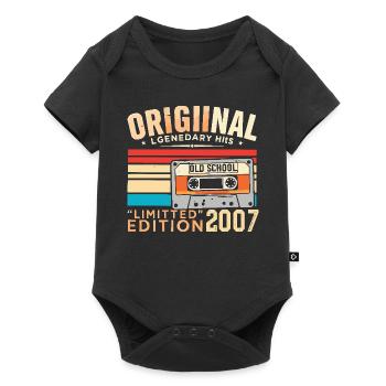 Original 2007, Legendary since 2007 Vintage 2007 - Baby Premium short-sleeve bodysuit - black - Front