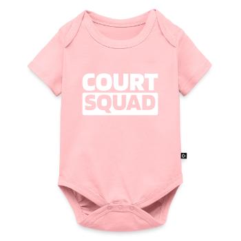 Escouade de nutritionnistes - Body à manches courtes Premium Bébé - rose - Devant
