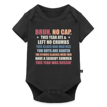 Gen A Slang Teachers Happy Last Day of School 2025 - Baby Premium short-sleeve bodysuit - black - Front