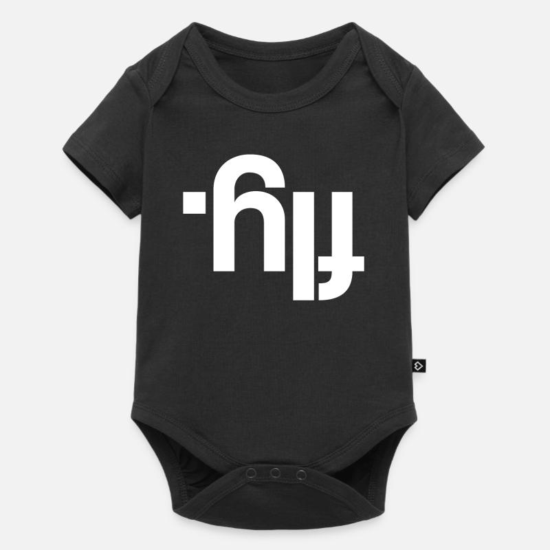 Kunstflug - Baby Premium Kurzarmbody - Schwarz