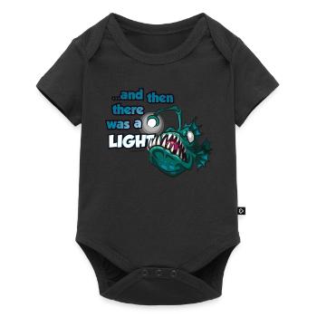 Frogfish Lantern Angler Deep Sea Saying Comic - Baby Premium short-sleeve bodysuit - black - Front