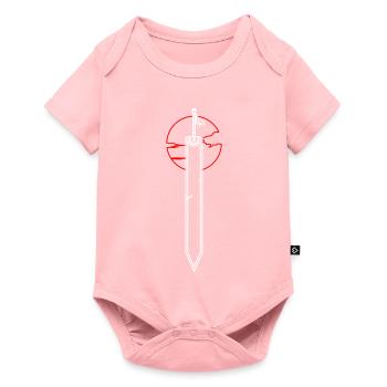 Dragonslayer - Body à manches courtes Premium Bébé - rose - Devant