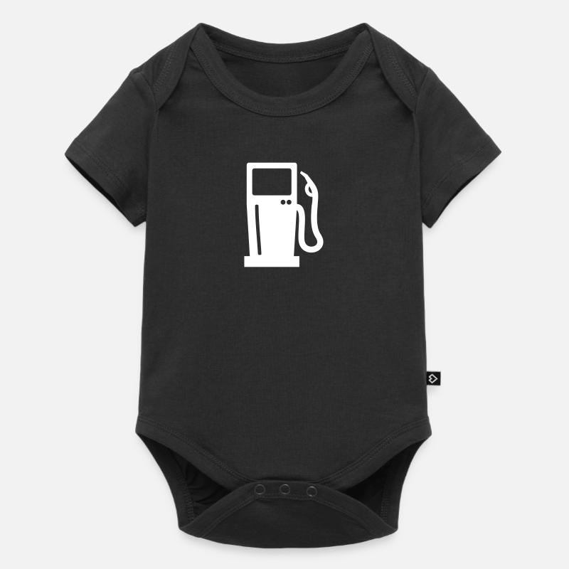 Station d'essence - Body à manches courtes Premium Bébé - noir