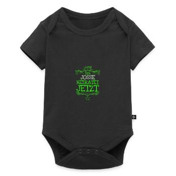 Bachelor Josse - Baby Premium short-sleeve bodysuit - black - Front