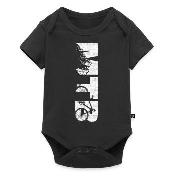 MTB MTB Mountain Bike - Baby Premium short-sleeve bodysuit - black - Front