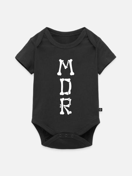 LACHE LAUT LOS! - Baby Premium Kurzarmbody - Schwarz