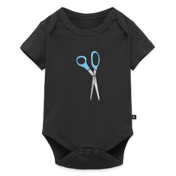 Ciseaux - Body à manches courtes Premium Bébé - noir - Devant