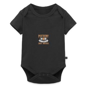 Keramik Töpfer Töpferei - Baby Premium Kurzarmbody - Schwarz - Vorne