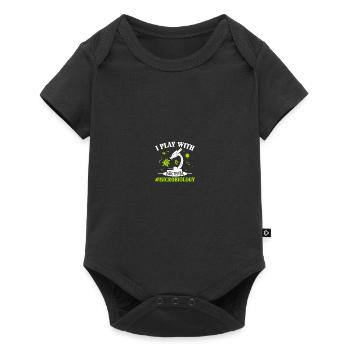 Science Microbiology Microbiologist - Baby Premium short-sleeve bodysuit - black - Front