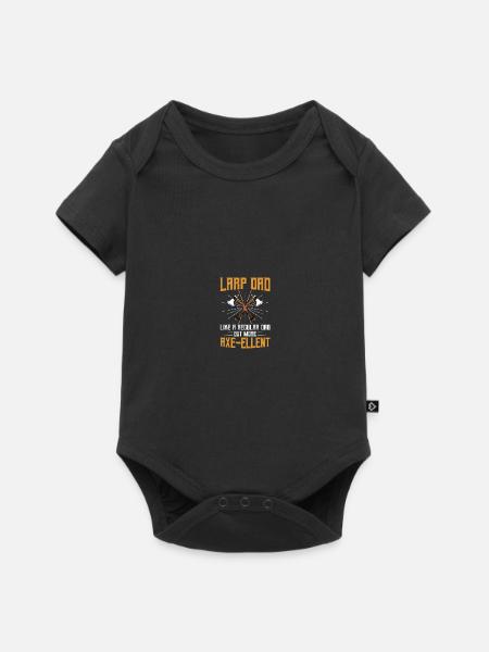 Fantasy-Rollenspiele Larp Larping - Baby Premium Kurzarmbody - Schwarz