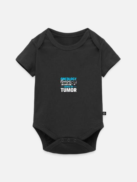 Onkologe Onkologieschwester - Baby Premium Kurzarmbody - Schwarz
